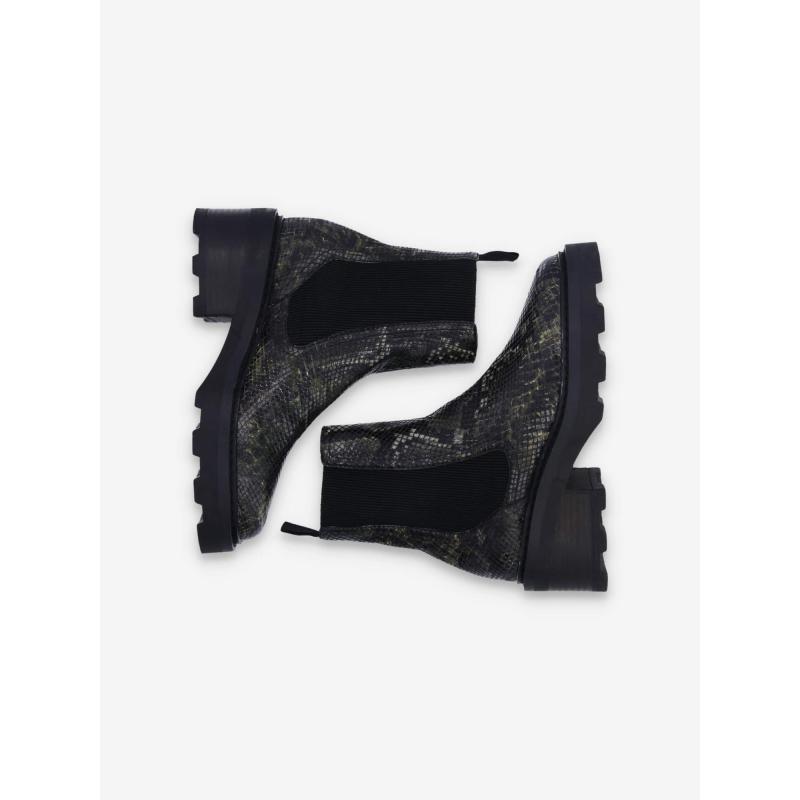 MIKE CHELSEA W - PRINT SNAKE - OLIVE